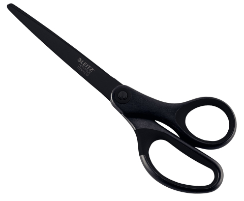 Birotică și Papetărie - Foarfeca birou 18cm neagra titanium leitz