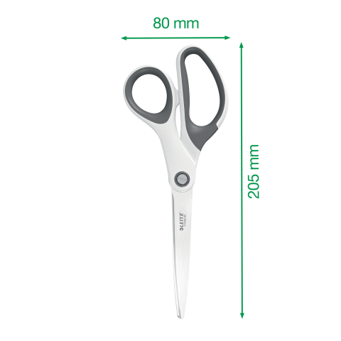 Foarfeca birou 20.5 cm rosie wow titanium leitz [3]
