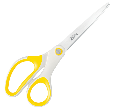Birotică și Papetărie - Foarfeca birou 20.5cm galben wow titanium leitz