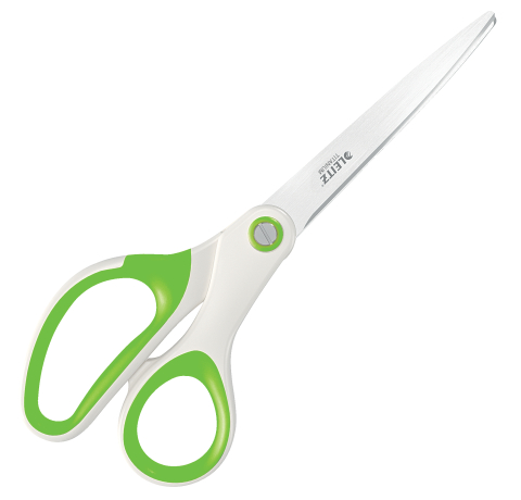 Birotică și Papetărie - Foarfeca birou 20.5cm verde wow titanium leitz