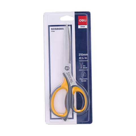 Foarfeca birou 21cm cu grip deli [3]