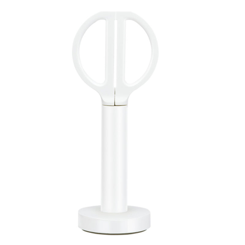 Birotică și Papetărie - Foarfeca birou cu suport 18cm alba nusign deli
