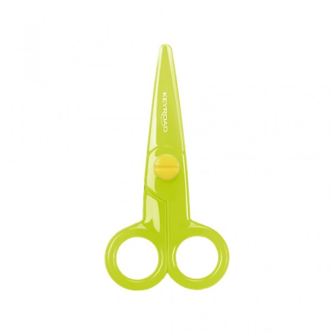 Foarfeca Keyroad Kids KR970962, 13.0cm, plastic, prescolari, diverse culori, blister [1]