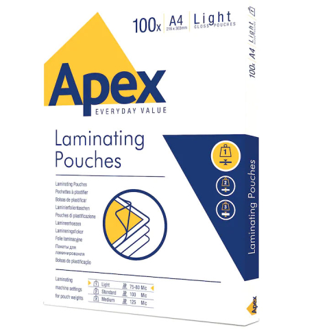 Birotică și Papetărie - Folie a4 80 microni 100/top apex
