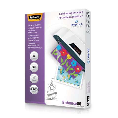 Birotică și Papetărie - Folie a4 80 microni 100/top fellowes