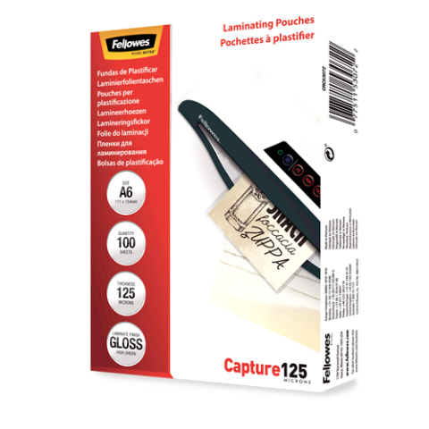 Birotică și Papetărie - Folie a6 125 microni 100/top fellowes