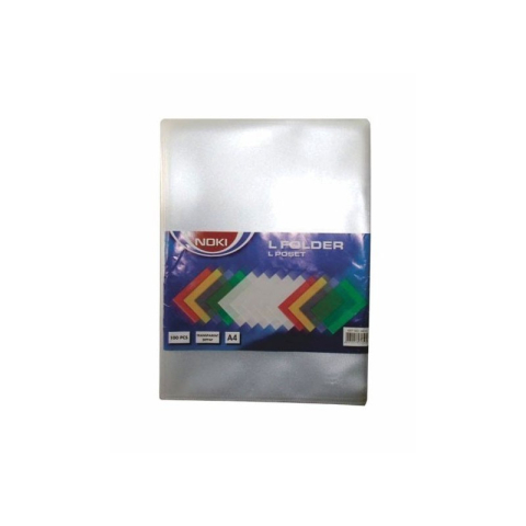 Folie de protectie Noki 4810-90, A4, portret, 70 microni, deschidere in L, plastic, transparent, set 100 buc [3]