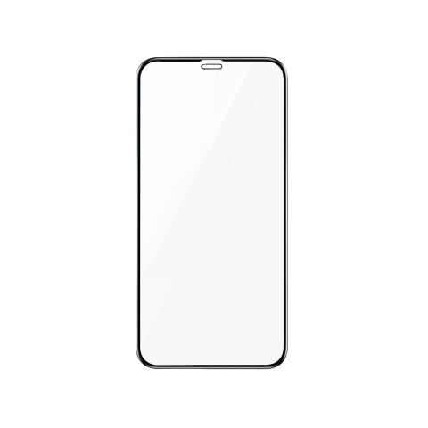 Laptop, Tablete & Telefoane - Folie iPhone 11 Pro Max / Xs Max Lemontti Sticla Curbata Black (1 fata, 9H, 3D)