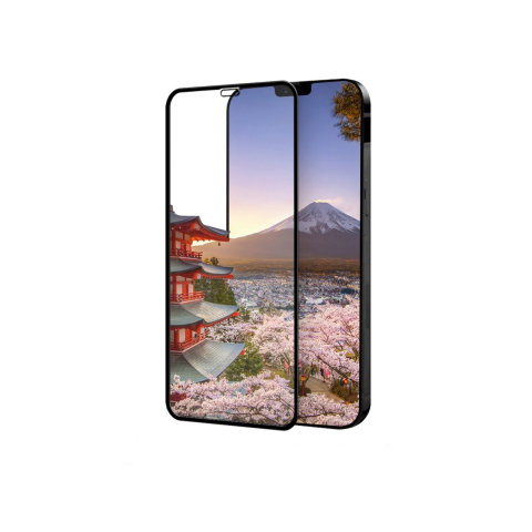 Laptop, Tablete & Telefoane - Folie iPhone 12 Pro Max Eiger Sticla Curbata 3D Clear Black