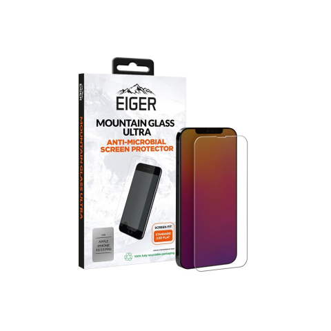 Folie iPhone 13 / 13 Pro Eiger Sticla  Mountain Glass Ultra Clear [4]