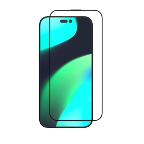 Laptop, Tablete & Telefoane - Folie iPhone 14 / iPhone 13 / iPhone 13 Pro Devia Sticla Van Series Full Anti-Static, cu kit montare