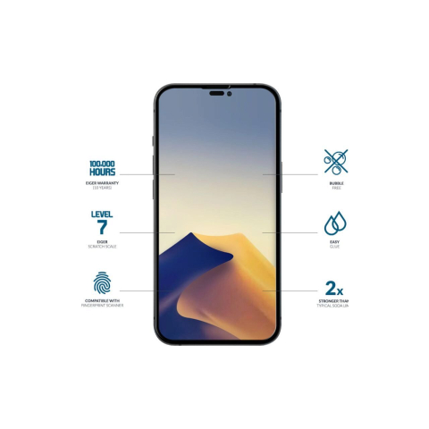 Laptop, Tablete & Telefoane - Folie iPhone 14 Pro Max Eiger Sticla 3D Mountain Glass Clear
