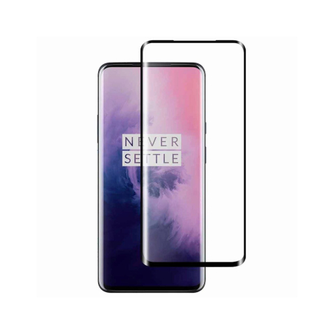 Folie OnePlus 7 Pro Lemontti Sticla Curbata 3D Black [1]