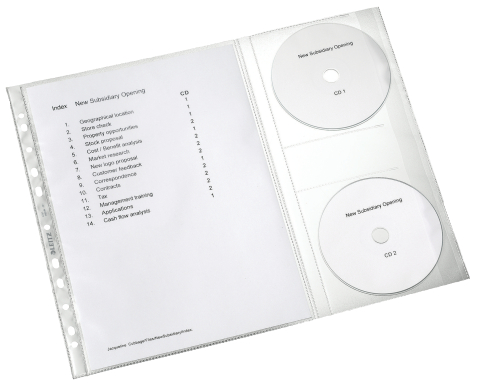 Folie protectie a4 cu perforatii 5/set tip proiect leitz [1]