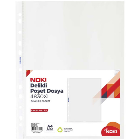 Birotică și Papetărie - Folie protectie a4 xl 100/set noki