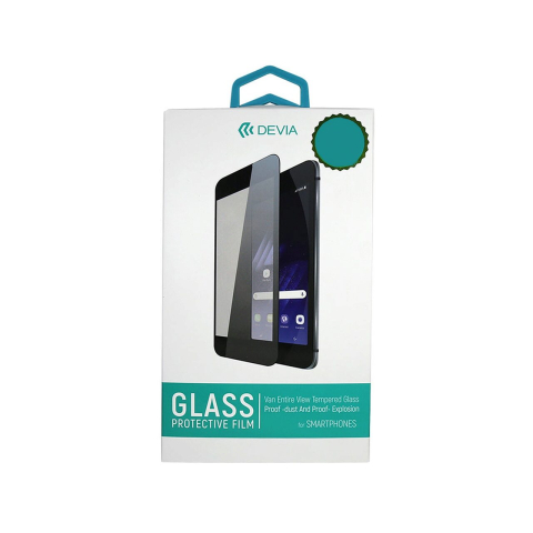 Laptop, Tablete & Telefoane - Folie Samsung Galaxy A22 4G Devia Frame Sticla Full Fit Black