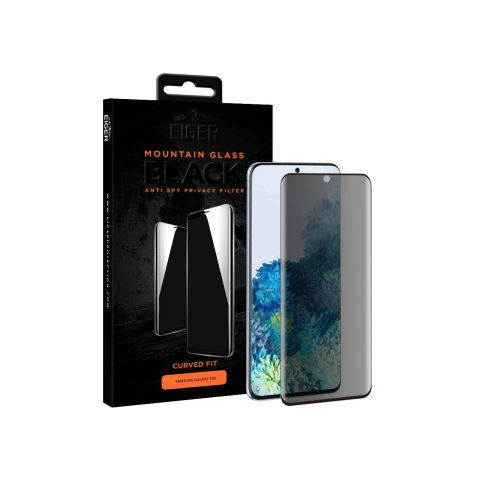 Folie Samsung Galaxy S20 Eiger Sticla 3D Privacy Mountain Glass Clear [4]