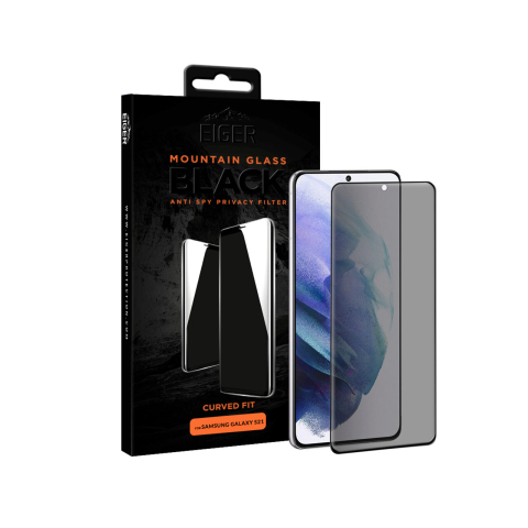 Folie Samsung Galaxy S21 Eiger Sticla 3D Privacy [3]