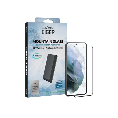Folie Samsung Galaxy S22 Plus Eiger Sticla 3D Mountain Glass Clear [2]