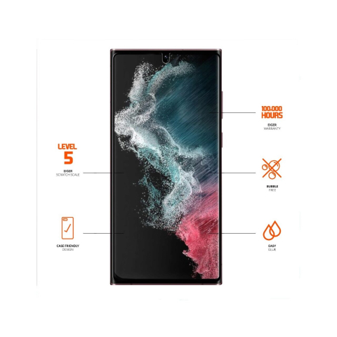 Folie Samsung Galaxy S22 Ultra Eiger Mountain Ultraflex 3D Clear [1]