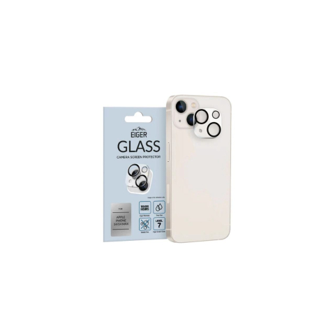 Folie Sticla Camera iPhone 14 / 14 Plus Eiger 3D Glass GRS Clear [1]