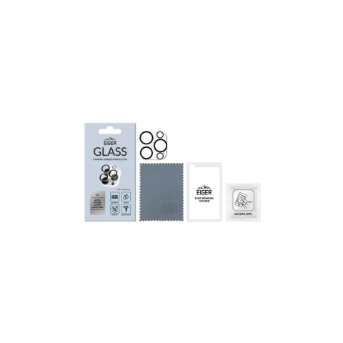 Laptop, Tablete & Telefoane - Folie Sticla Camera iPhone 14 Pro / 14 Pro Max Eiger 3D Glass GRSClear