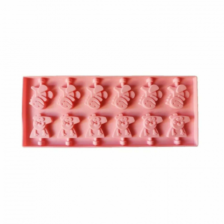 Forme de silicon pentru acadele, Peppa Pig si Dino - Micostore.ro [1]