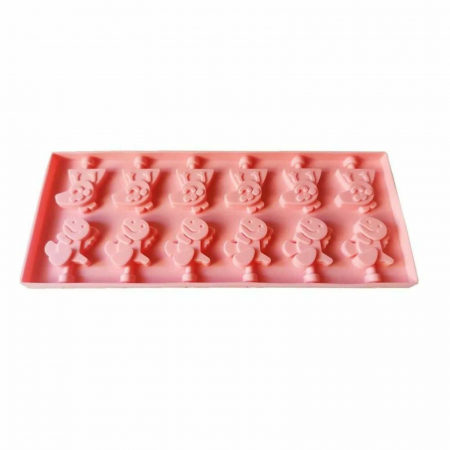 Forme de silicon pentru acadele, Peppa Pig si Dino - Micostore.ro [2]