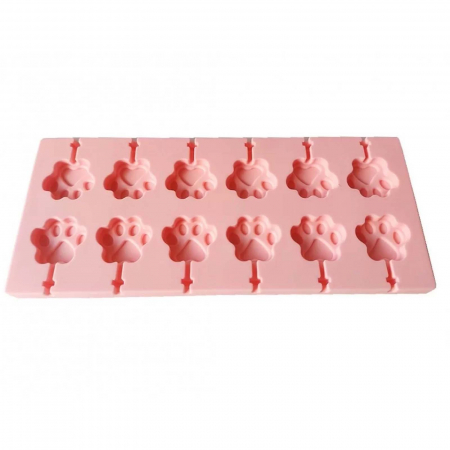 Forme de silicon pentru acadele, lollipop, Labute Catelus [6]