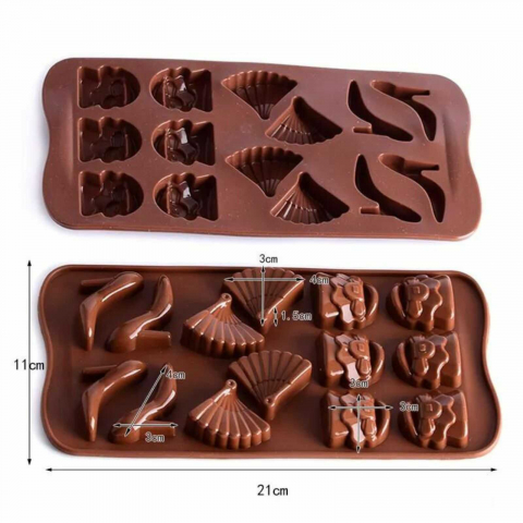 Forma ciocolata din silicon, Fashion - Micostore.ro [3]
