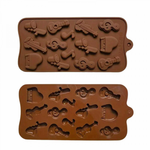 Forma ciocolata din silicon, Instrumente Muzicale - Micostore.ro [4]