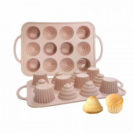 Forme Silicon Briose, Tavi pentru Copt Prajituri - Micostore.ro [5]
