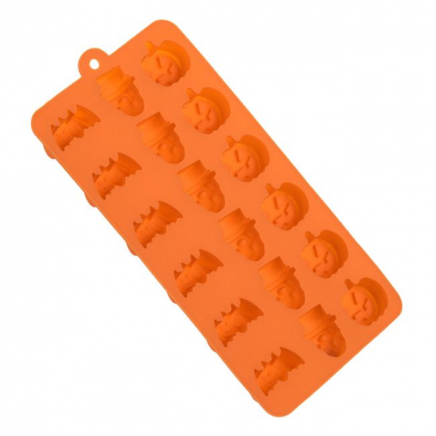 Formă Silicon Halloween pentru Ciocolată și Jeleuri - 18 Cavități - Micostore.ro [2]