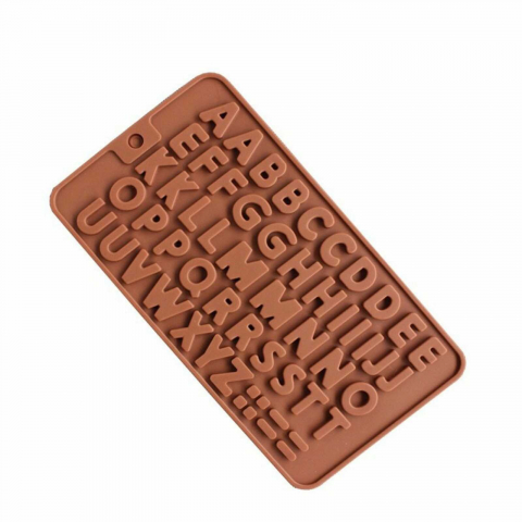 Forma silicon pentru ciocolata, Model Alfabet - Micostore.ro [5]
