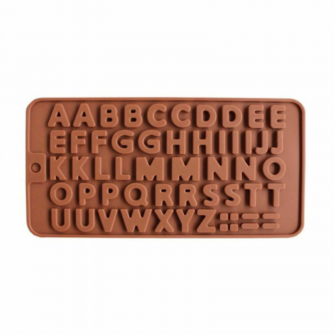 Forma silicon pentru ciocolata, Model Alfabet - Micostore.ro [3]