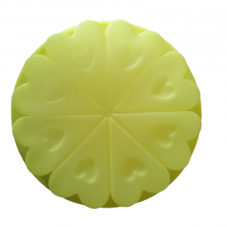 Casă, gradină și bricolaj - Tava in forma de inima din silicon pentru tarte, tort si prajituri
