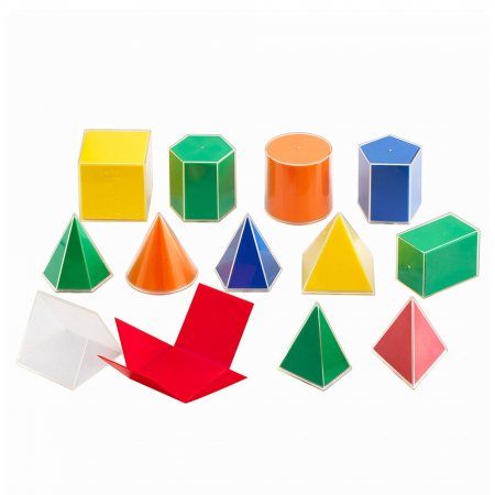 Jucării și Jocuri pentru copii - Forme geometrice pliabile 2D si 3D, Edx Education, 5+ ani