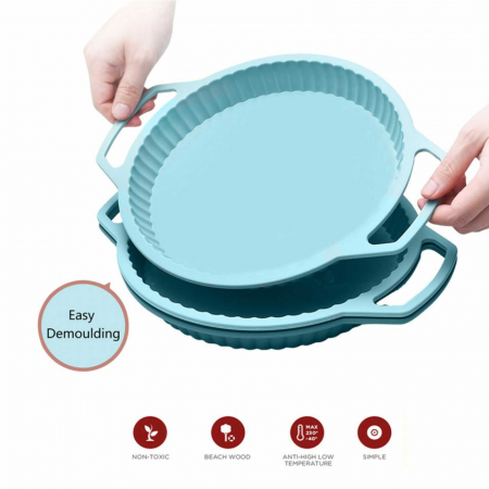 Forme de Silicon Rotunde pentru Tarte si Prajituri - Micostore.ro [4]
