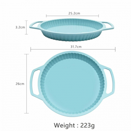 Forme de Silicon Rotunde pentru Tarte si Prajituri - Micostore.ro [10]
