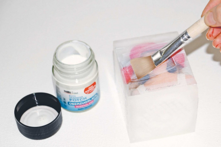 Protectie pentru imagini transferate, foto Transfer Potch Satin Varnish for candles 50 ml, Kreul [1]