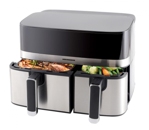 Friteuza dubla cu aer cald heinner produal fusion haf-h9db17bks [2]