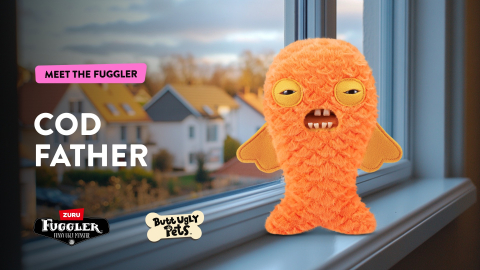 Fuggler - Jucarie de plus, 23 cm - Ciudateii animale uratele, Cod Father copii varsta 3-5 ani|5-7 ani|7-9 ani|9-12 ani|12-14 ani|14-18 ani [1]