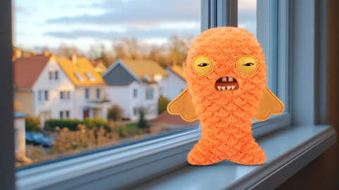 Fuggler - Jucarie de plus, 23 cm - Ciudateii animale uratele, Cod Father copii varsta 3-5 ani|5-7 ani|7-9 ani|9-12 ani|12-14 ani|14-18 ani [2]