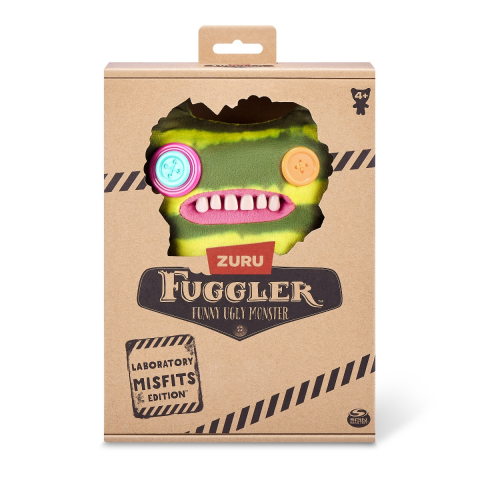 Fuggler - Jucarie de plus, 23 cm - Ciudateii din laborator, INDECISIVE MONSTER copii varsta 3 ani + [4]