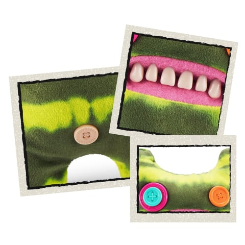 Fuggler - Jucarie de plus, 23 cm - Ciudateii din laborator, INDECISIVE MONSTER copii varsta 3 ani + [2]