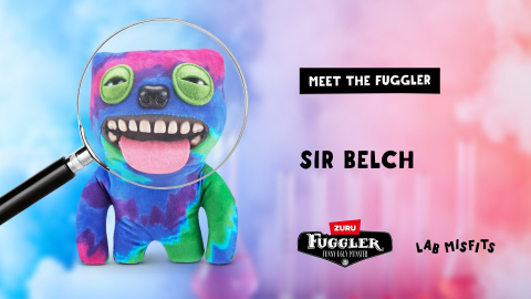 Fuggler - Jucarie de plus, 23 cm - Ciudateii din laborator, SIR BELCH copii varsta 3 ani + [6]