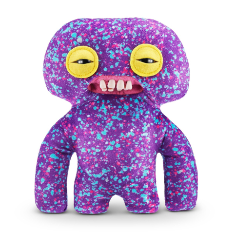 Jucării și Jocuri pentru copii - Fuggler - Jucarie de plus, 23 cm - Ciudateii din laborator, SQUIDGE - PURPLE copii varsta 3 ani +