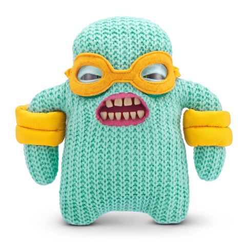 Jucării și Jocuri pentru copii - Fuggler - Jucarie de plus, 23 cm - Ciudateii in vacanta, Mr Needles - mint copii varsta 3 ani +