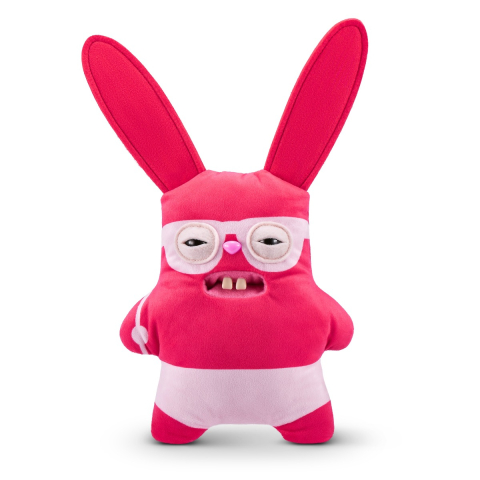 Jucării și Jocuri pentru copii - Fuggler - Jucarie de plus, 23 cm - Ciudateii in vacanta, Rabid Rabbit - red copii varsta 3 ani +