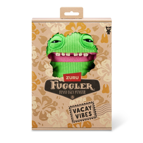 Fuggler - Jucarie de plus, 23 cm - Ciudateii in vacanta, Smiley O Riley - green copii varsta 3 ani + [4]